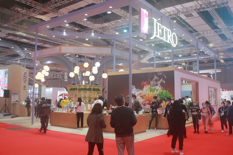 第五屆進口博覽會現場照片